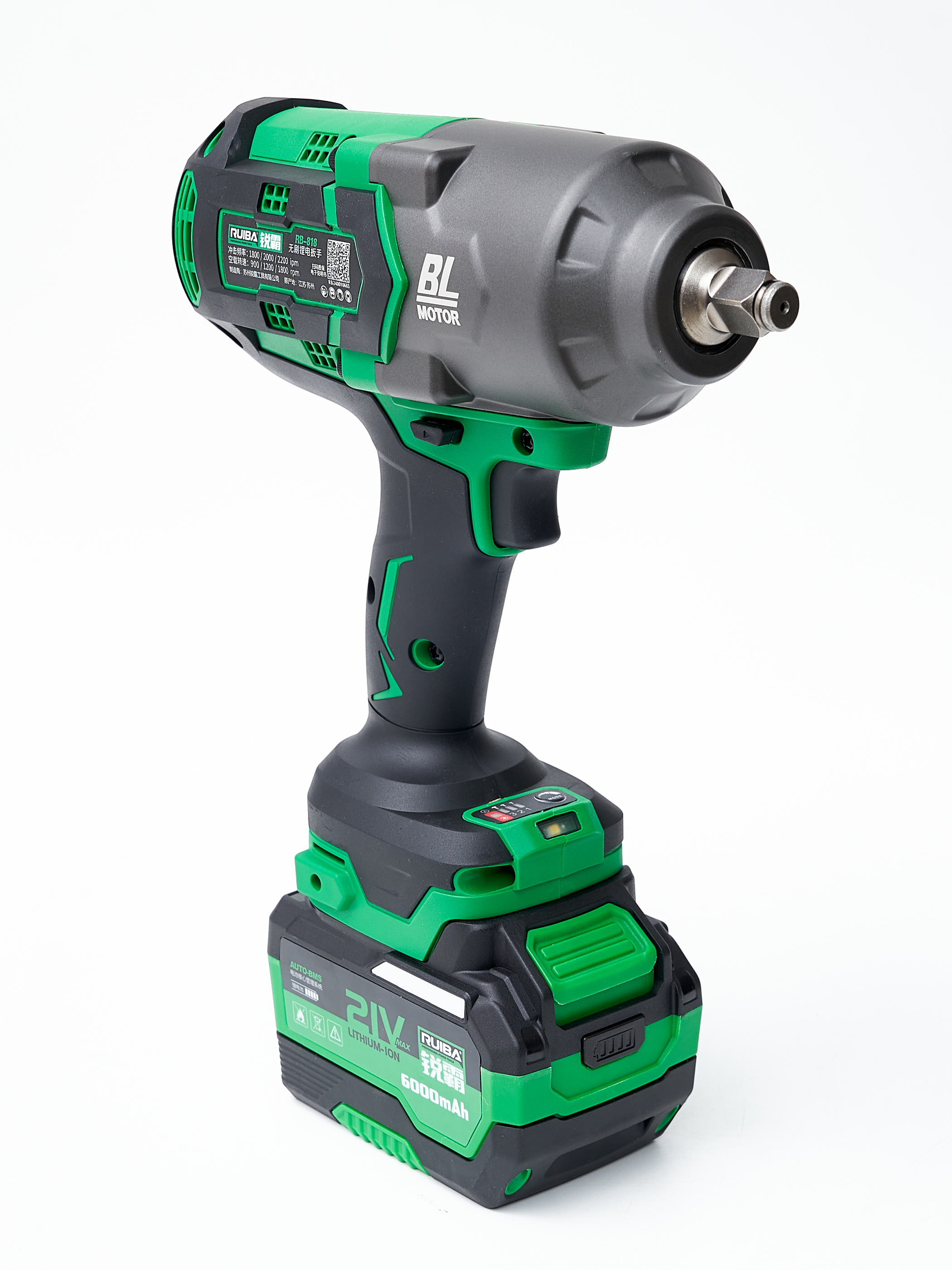 Гайковерт RUIBA 818